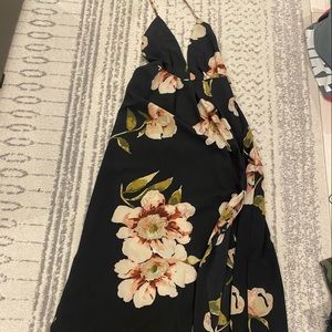 Black Floral Dress